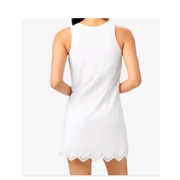 NWT 2 PC Fila Dress Lasercut Womens White Tennis Dress + Shorts Scuba SZ Medium - Picture 5 of 5